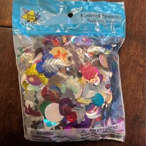 bag Sequins and Spangles Crafts Paper